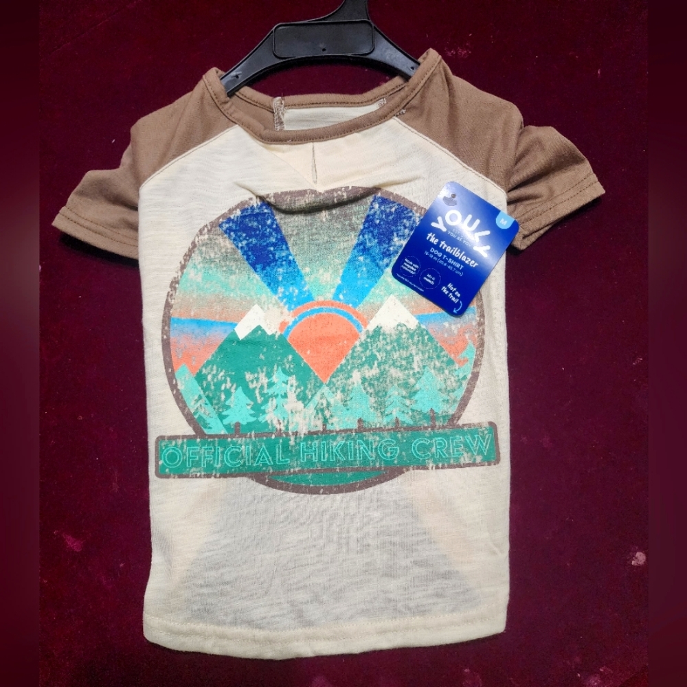 Youly The Trailblazer - OFFICIAL HIKING CREW Dog T-shirt - Picture 1 of 6
